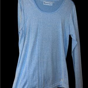 Under Armour Women's Light Blue Long Sleeve Tee